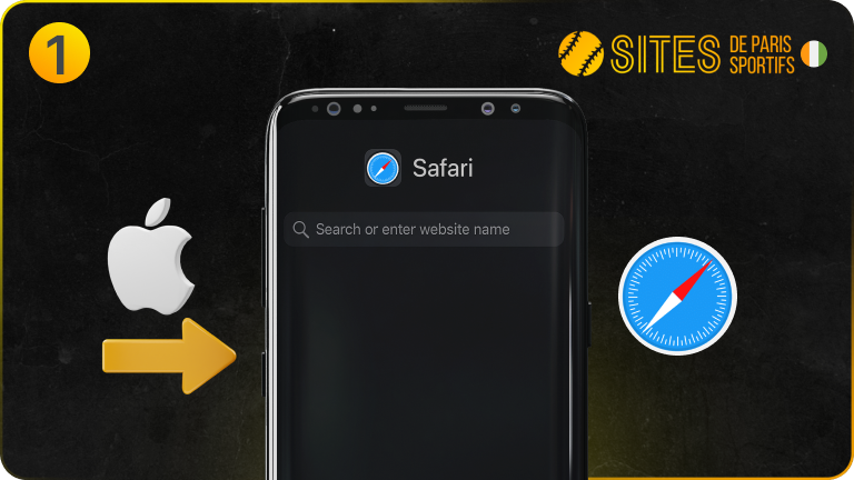 Lancez Safari sur votre iPhone ou iPad